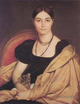  classique Peintre - Madame Duvaucey néoclassique Jean Auguste Dominique Ingres